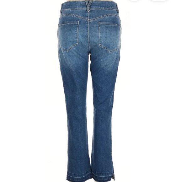 Democracy “Ab” Technology Cropped Jeans – Size 10 - Picture 2 of 9